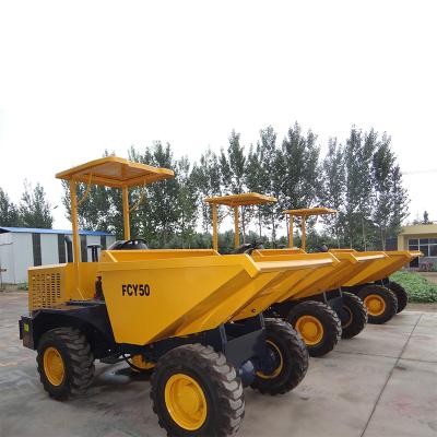 China Hot selling faw mini gearbox dumper truck 2.0 cubic meters suitable for construction with low price 4 - 6L for sale