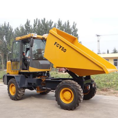 China Hot Selling Self 850 Kg Factory Gaylord Mini 4x4 Direct Loading Dumper Front Hopper 4 - 6L for sale