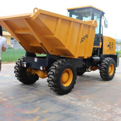 China Brand new faw tire dumper loading back in small mining jobs hot sale 4 - 6L for sale