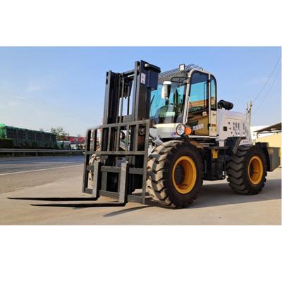 China High Efficiency / Low Noise Dynamic Reach Lift Truck 3.5ton Diesel Forklift Truck for sale