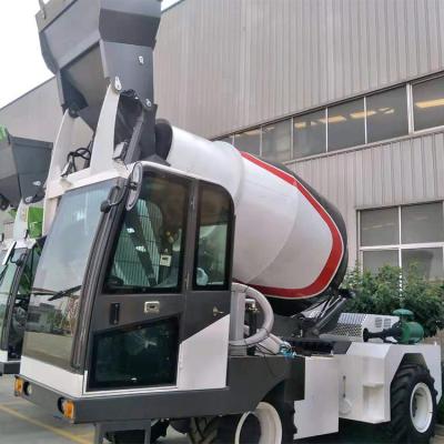 China Construction worksÂ   automatic concrete mixer high quality self loading concrete mixer truck price for sale