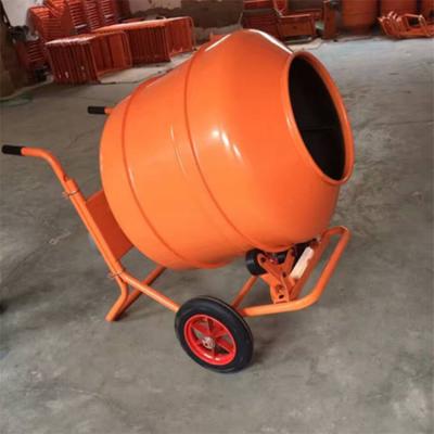 China Home Use High Quality Portable Gas Concrete Mixer 350L 500L Feed Concrete Mixer for sale