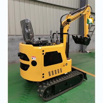 China Ce Epa Home/Farm 0.8 Ton 800kg Mini Crawler Excavator Small Digger With Rubber Track for sale