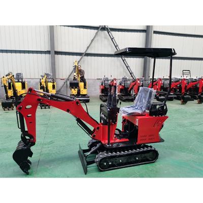 China Home/Farm Mini Excavators CE EPA China Mini Excavators Hydraulic Crawler Mini Excavator Accessories Small Mini Excavators 1 Ton For Sale for sale