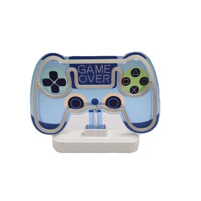 China Residential Gamepad Neon Sign Light with Base for Boy Room Kids Room Playroom Bedroom Teen Decoration for sale