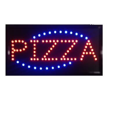 China New design advertising led sign board for pizza shops advertising led pizza sign board for sale