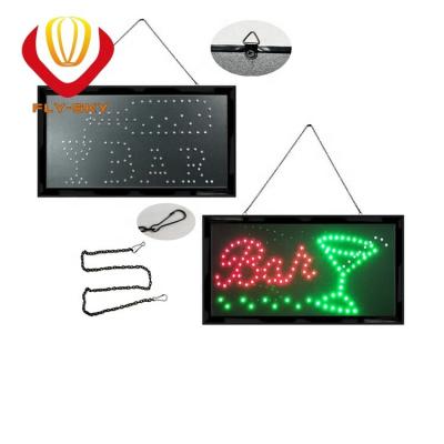 China Animation LED Neon Open Sign For Business Displays: Open High Light Sign With 2 Flashing Modes - Electronic Lighted Signs For Shops, Hotels, for sale