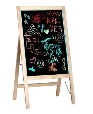 China Store factory direct led advertise sign board, 7 color flashing mode DIY board for kitchen wedding promotions or child draw for sale