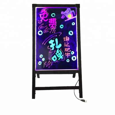 China Instant Display A LED Stand Writing Edge With Cheapest Price For Store Promotion for sale