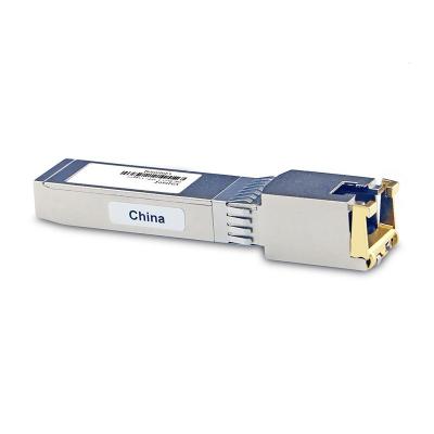 China 1000base-T Kupfer-SFP-Optikmodul SFP-10G-Kupfer-Transceiver 80m Entfernung zu verkaufen