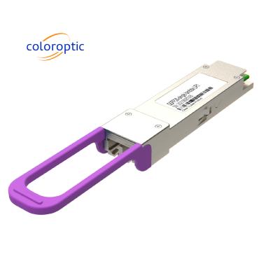 중국 100G QSFP28 LR1 BIDI SFP 광 모듈 트랜시버 10KM SMF 단일 섬유 판매용