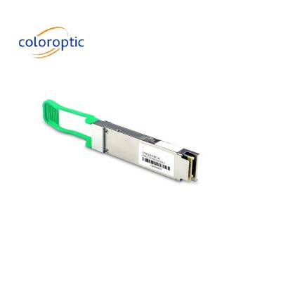 China Módulo de transceptor óptico QSFP28 de Cisco 1310nm 2km DOM Duplex LC SMF en venta