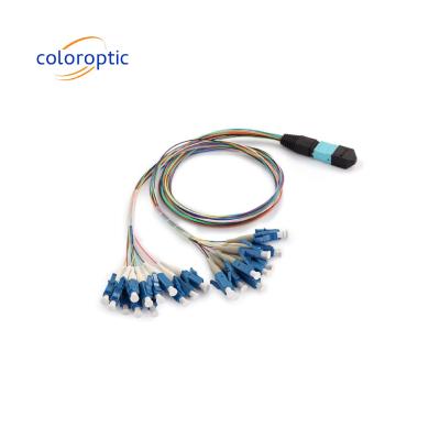 Cina Cable Hydra OM3 / OM4 Mpo 24 connettore in vendita