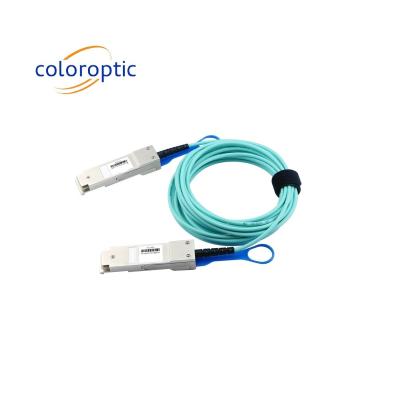 中国 40G QSFP+ 3 - 100m 長さ AOC アクティブ オプティカルケーブル インフィニバンド QDR / DDR / SDR 販売のため