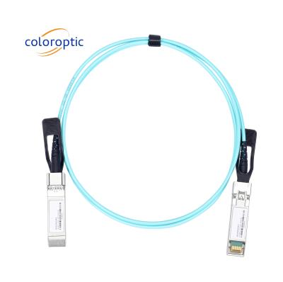 중국 10G SFP+에서 10G SFP+ AOC 이더넷 케이블 랙 연결 인피밴드 QDR / DDR / SDR 판매용