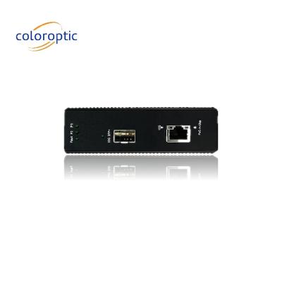 China CO-1X1CP 10GE Poe Switches Protocolos IEEE802.3 Extender la transmisión por Ethernet IP en venta