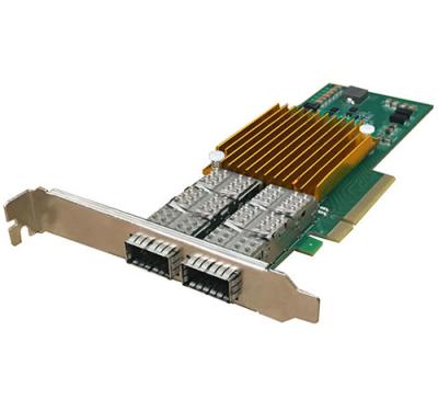 중국 네트워크 인피니밴드 Pcie 카드 40G 듀얼 포트 광학 NIC 이더넷 네트워크 어댑터 판매용