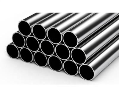 China Handrail 304 / 316 Grade Welding Tube Stainless Steel Satin / Polish / Golden Round Pipe for sale