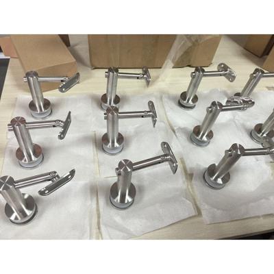 China Factory price contemporary SUS 304/316 stainless steel material stair railing support mounting bracket for sale