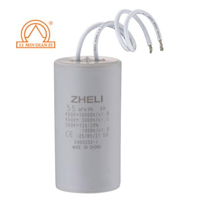 China AC / motor 45uf 250v 450vac capacitor cbb60 polypropylene for sale