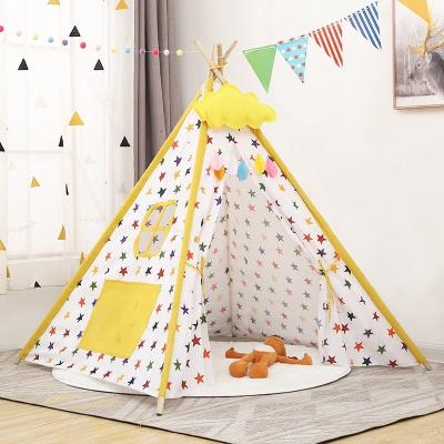 China Soft Toy Large Teepee Tent For Kids Play Tent Kid Portable Indoor Home Indoor Outdoor Games Teepee Game Room Baby Play Teepee For Kids for sale