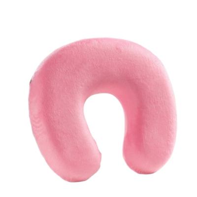 China Customized Magnetic Memory Foam U Shape Massage Baby Neck Pain Pillow For Travel for sale