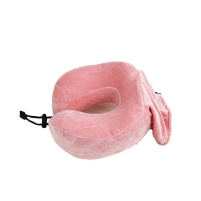 China Magnetic Multifunctional Soft Travel Neck Massage Memory Foam Neck Pillow U Shaped Pillow for sale