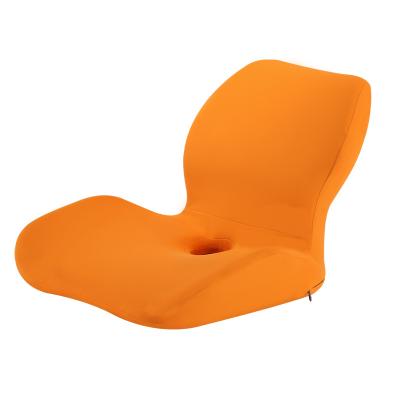 China Breathable Ergonomic Design L Shape Office Chair Memory Foam Therapy Lumbar Cushion for sale