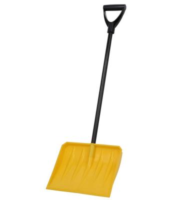 China Multifunctional Hot Selling Children Coated Hand Pusher Mini Wini Winter Snow Shovel Plastic Snow Pusher for sale