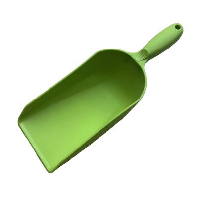 China Large Multifunctional Cheap Plastic Hand Scoop Garden Shovel Garden Scoop for sale