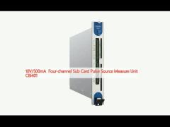 10V/500mA  Four-channel Sub Card Pulse Source Measure Unit CBI401