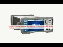 S300 DC Source Measure Unit 300V/1A for Electrical Characteristic Testing