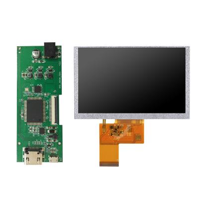 China 500nit 1000 nit 800*480 customized resolution 5 inch tft lcd display 5 inch lcd panel with 5 inch lcd screen 5inch for sale