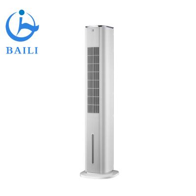 China New Oscillating Bladeless Hotel Water Tower Fan With ETL for sale