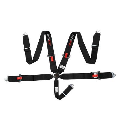 China Sports SWIRL 5 Point Seat Belt SFI Certificate For Racing Car Drift Car for sale