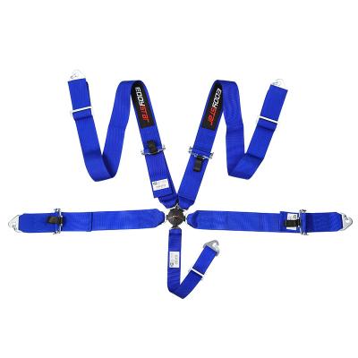 China Sports SWIRL 5 Point Seat Belt SFI Certificate For Racing Car Drift Car for sale