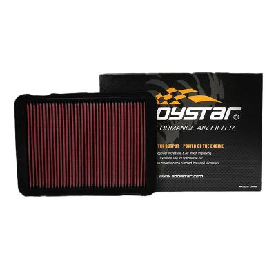 China SWIRL CAR AIR FILTER HIGHFLOW WASH REUSA PANEL INTAKE FILTER 317*234*22 for sale