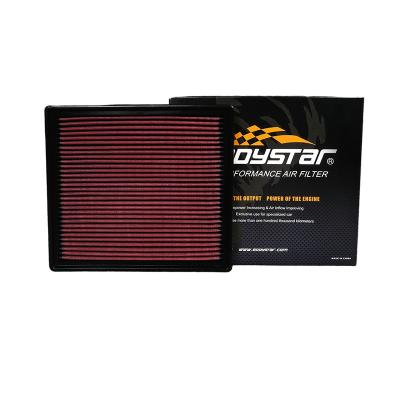 China SWIRL CAR AIR FILTER HIGHFLOW WASH REUSA PANEL INTAKE FILTER 284*252*30 for sale