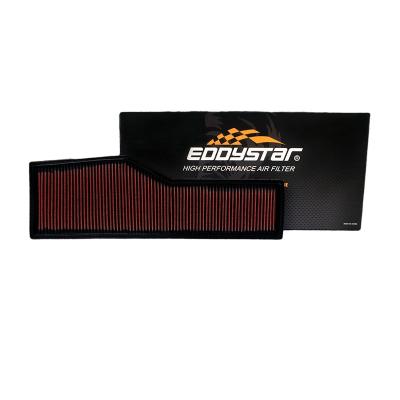 China EDDYSTAR CAR AIR FILTER HIGHFLOW WASH REUSA PANEL INTAKE FILTER 530*170 for sale