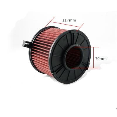 China SWIRL CAR AIR FILTER HIGHFLOW WASH REUSE PANEL INTAKE FILTER ES6628 117mm for sale