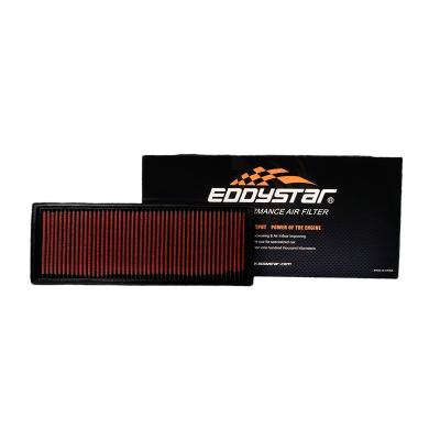 China SWIRL CAR AIR FILTER HIGHFLOW WASH REUSA PANEL INTAKE FILTER ES4413 360*133 for sale