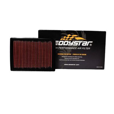 China WASHABLE REUSABLE WASHABLE CAR AIR FILTER HIGHFLOW PANEL INTAKE FILTER ES9911 215*163 for sale