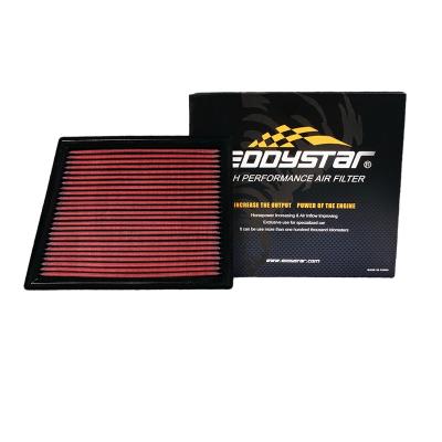 China WASHABLE REUSABLE WASHABLE CAR AIR FILTER HIGHFLOW PANEL INTAKE FILTER ES9919 292*211*28.5 for sale