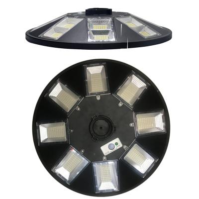 China ROAD Factory UFO 150W 200W 300W 400W 900W Waterproof Remote Control Garden Light Sensor All In One Solar Street Lights for sale