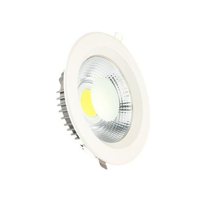 China Modern High Power Recessed Indoor Light 7W 10W 15W 30W Down Lights Led Ceiling Light Ceiling Downlight Frame for sale