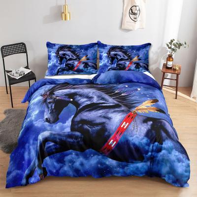 China Photo 3D Print Animal Viable Luxury Bedding Adult Bedroom Quilt Cover Customizable for sale