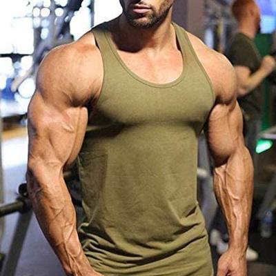 China Wholesale Custom Breathable Fitness Sports Wear Gym Wear Tanks Quick Dry Athletic Top Vests For Men for sale