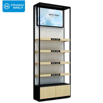 China Durable Professional Customized Interior Design Display Cabinets Commercial Cosmetic Deli Gondola For Wholesale for sale