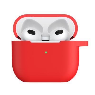 China 2021 Eco-friendly New Colorful Silicone Earphone Case Cover For Apple AirPods 3 3rd AirPods Earphone for sale