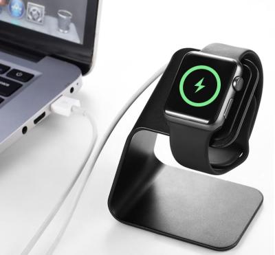 China Aluminum Alloy Adjustable Desktop Factory Direct Stand Bracket Charging Stand For Apple Watch for sale